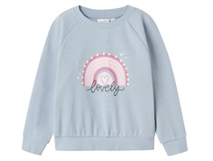 Name It sweatshirt blue with print